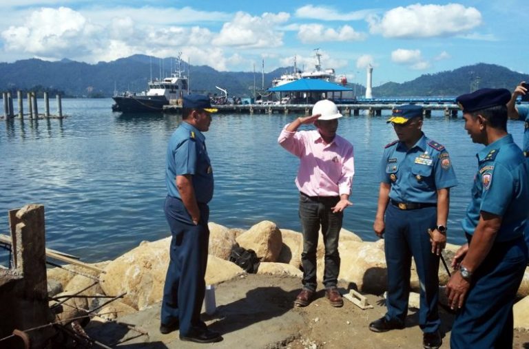 Pembangunan Dermaga Satuan Kapal Patroli di Bungus Teluk Kabung