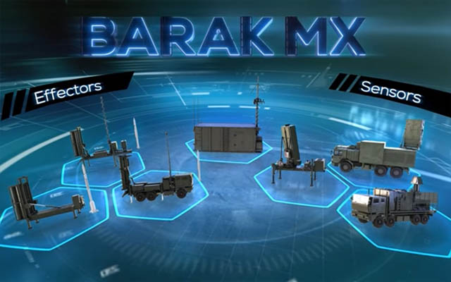 IAI Ungkap Barak-MX, Sistem Pertahanan Udara Modular