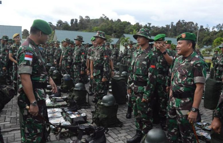 Jaga Perbatasan 450 Prajurit Dikirim ke 52 Pos Pamtas RI-Malaysia