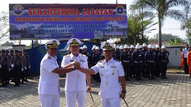 Kolonel Laut (P) Teguh Iman Wibowo Komandan Lanal Cilacap Baru