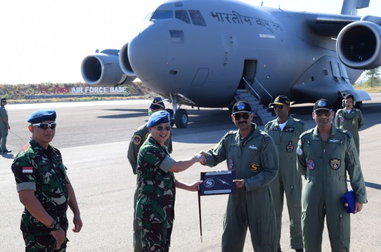 Pesawat C-17 Globemaster India Bertolak dari Lanud El Tari