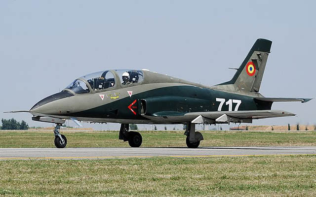 Pesawat Latih IAR 99 Angkatan Udara Rumania Jatuh