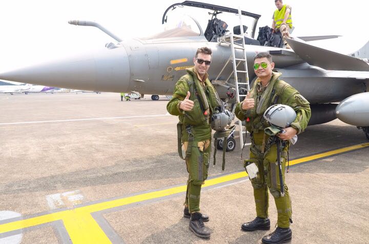 Dua Penerbang Tempur TNI AU Jajal Dassault Rafale