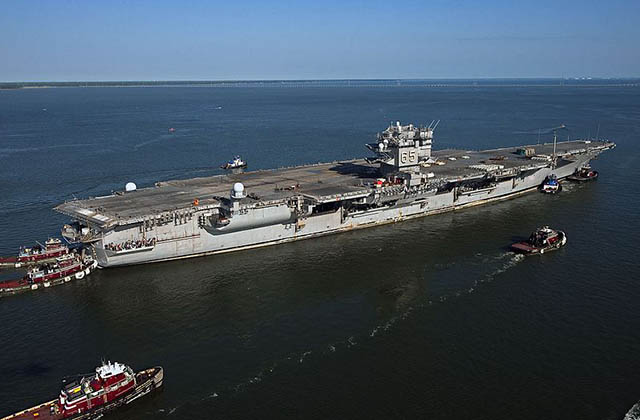 Kacau, Upah Bongkar USS Enterprise Lebih Dari $ 1 Miliar