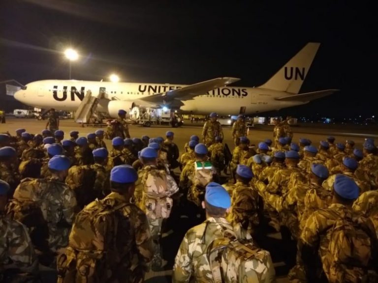 Satgas Kompi Zeni TNI Berangkat ke Afrika
