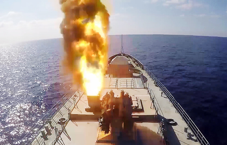 50 Latihan Pertempuran AL dan AU Rusia di Laut Mediterania