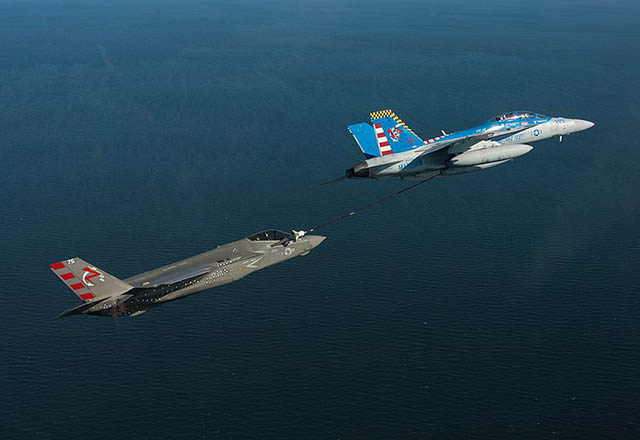 Air Refueling, F-35 dan Super Hornet AS Rusak