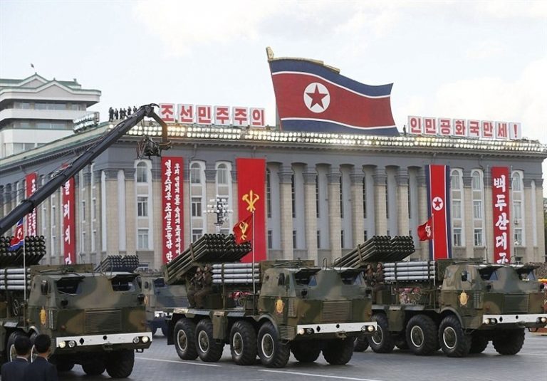 Korea Utara Parade Militer Tanpa Tampilkan Rudal ICBM