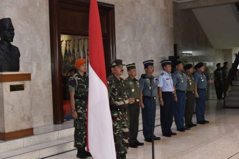 Laporan Korps Kenaikan Pangkat 57 Pati TNI