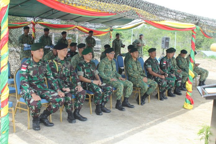 Latihan Bersama Indonesia - Brunei Darussalam - Militer.or.id