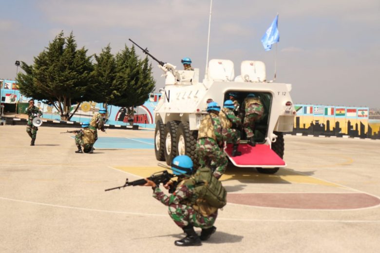 Latihan Bersama Tentara Sektor Timur UNIFIL Lebanon