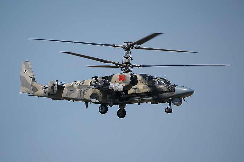 Rusia Upgrade Persenjataan Helikopter Ka-52 Alligator