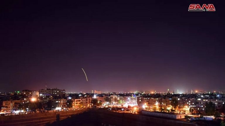 Suriah Tembak Jatuh Rudal Israel dekat Bandara Damaskus