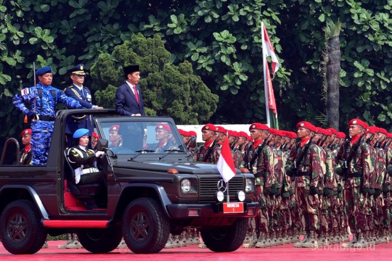 Presiden Joko Widodo Berterima Kasih kepada TNI – Militer.or.id
