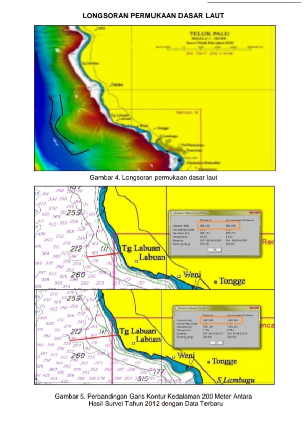 KRI SPICA Temukan Longsoran Dasar Laut Perairan Teluk Palu – Militer.or.id