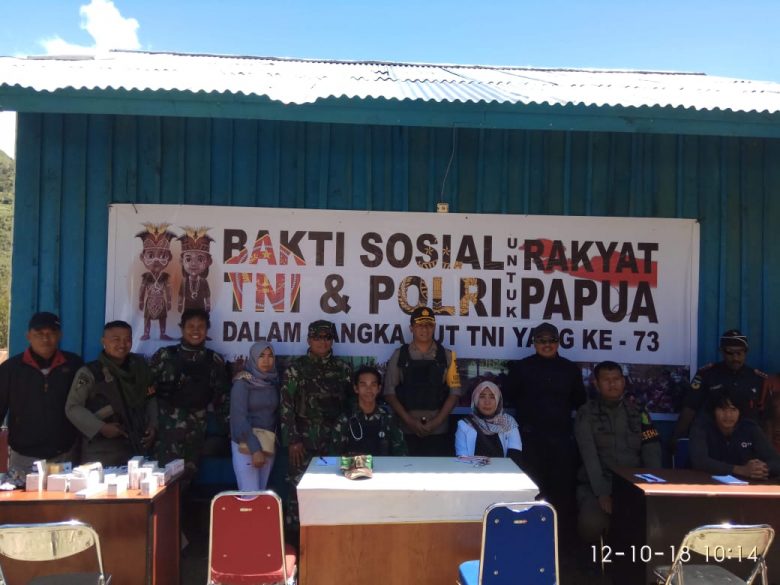 Pengobatan Gratis dan Pembagian Sembako di Tingginambut – Militer.or.id