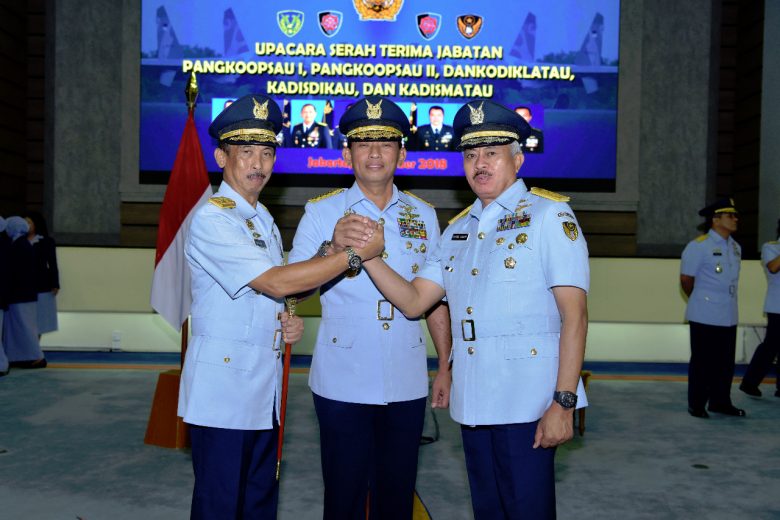 Kasau Lantik Lima Pejabat Teras TNI AU – Militer.or.id
