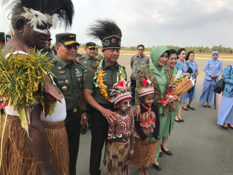 TNI Gelar Bakti Sosial di Merauke Papua