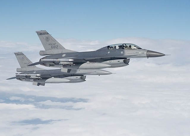 Upgrade F-16V Taiwan Akan Dikirim 6 Bulan Lagi