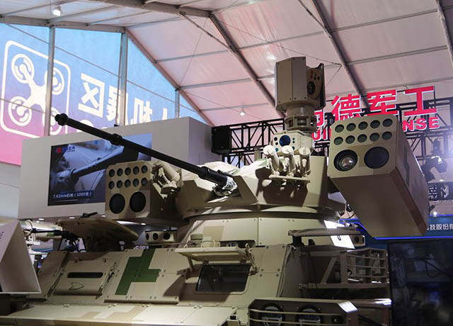 Inilah Tank Terminator Bersenjata Lengkap dari China