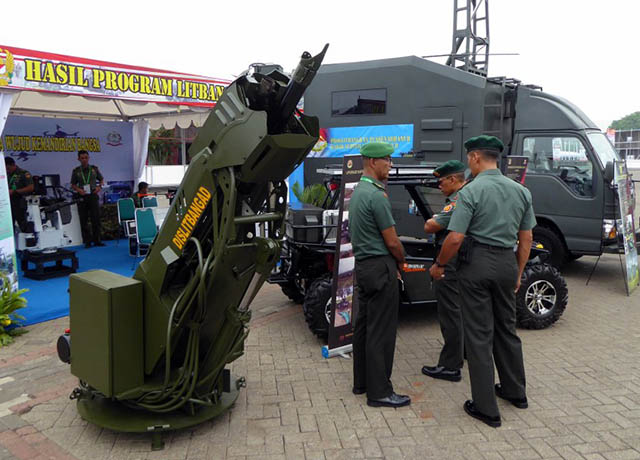 TNI AD Pamer Peluncur Mortir 81 mm Otomatis, Mekatronik