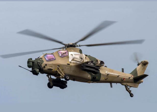 Helikopter Serang Modern Z-10ME China Buka Sampul