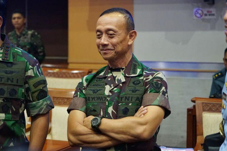 Pesan Jenderal TNI Mulyono untuk KSAD Baru Andika Perkasa