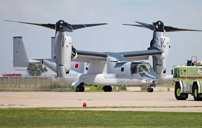 Belum Bisa Yakinkan Warga, Jepang Menunda Pengiriman V-22 Osprey