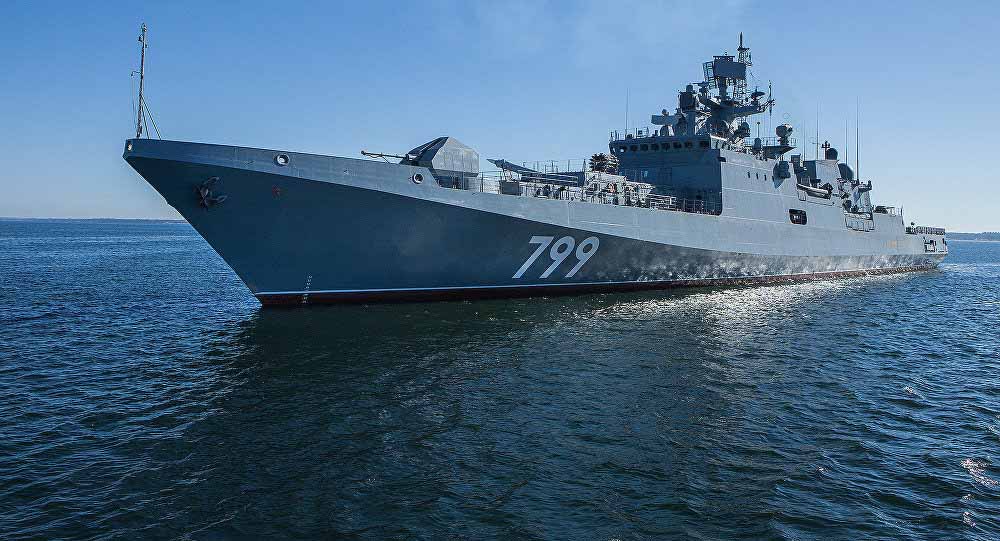 Bersenjatakan Kalibr, Kapal Perang Terbaru Rusia Bergerak ke Mediterania.