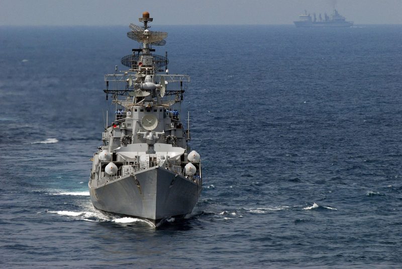 Destroyer India Merapat di Surabaya untuk Latihan