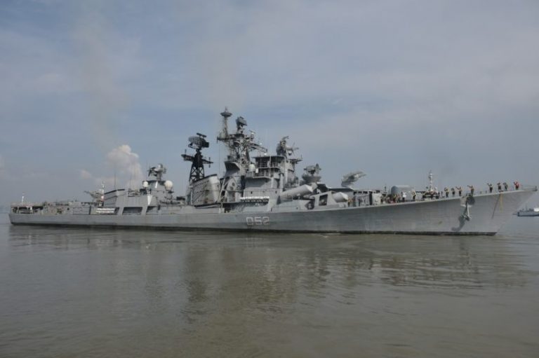 Kapal Perang India INS Rana Tinggalkan Surabaya