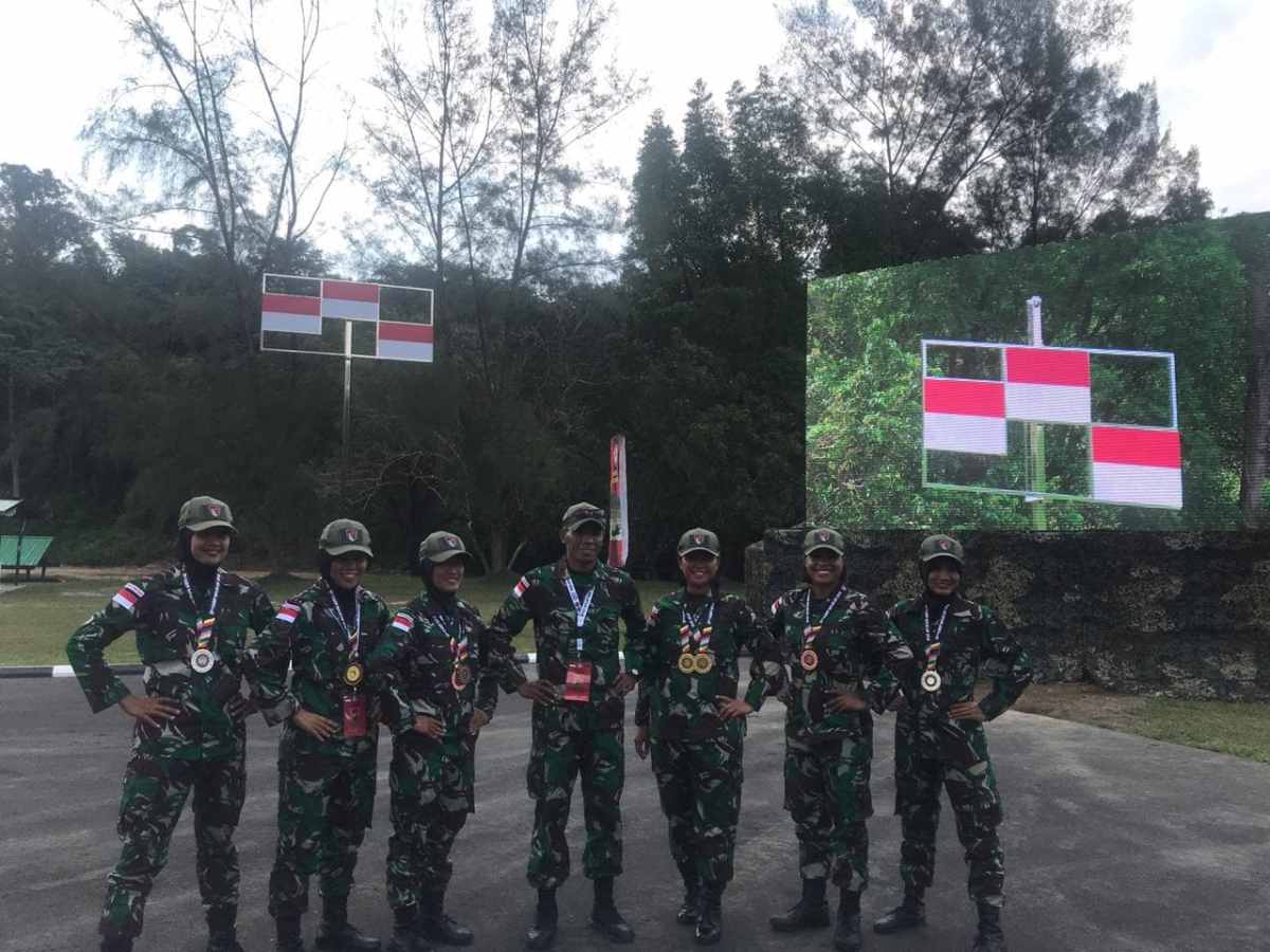 Kontingen AARM Indonesia Tiga Kali Sapu Bersih Medali