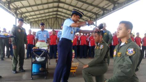 Letda Pnb Bangkit kelahiran Nganjuk Jawa Timur dan Letda Pnb Septian Derrys kelahiran Jakarta adalah lulusan AAU 2016, dan Sekbang Angkatan 93
