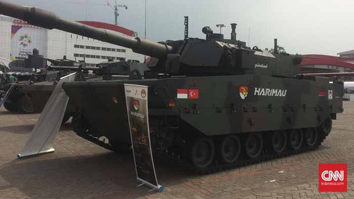 Malaysia Tertarik Tank Harimau Buatan Pindad