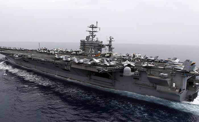 Setelah Lama Kosong, Kelompok Tempur USS Harry Truman Masuk Meditarnia