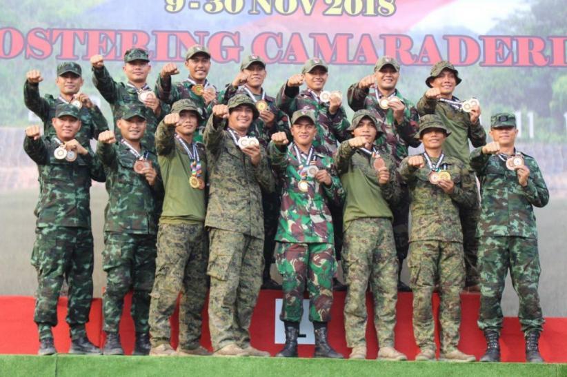 TNI AD Raih 7 Trophy dan 28 Emas di AARM ke-28