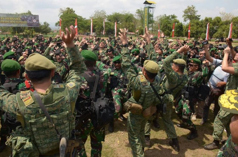TNI-AD dan Singapore Armed Forces, Latihan di Asembagus