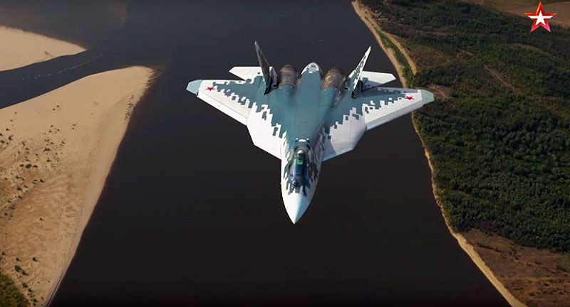 Militer Rusia Luncurkan Video Footage Su-57