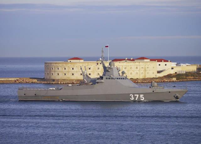 Kapal Patroli Terbaru Rusia Telah Merapat di Sevastopol