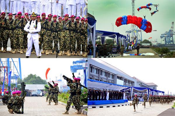Korps Marinir Meriahkan Hari Armada RI 2018