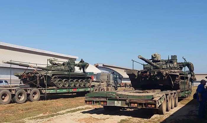 Laos Terima Tank White Eagle dari Rusia