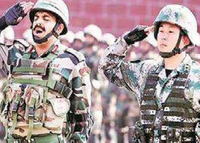 Ternyata Militer China Berlatih Juga di India