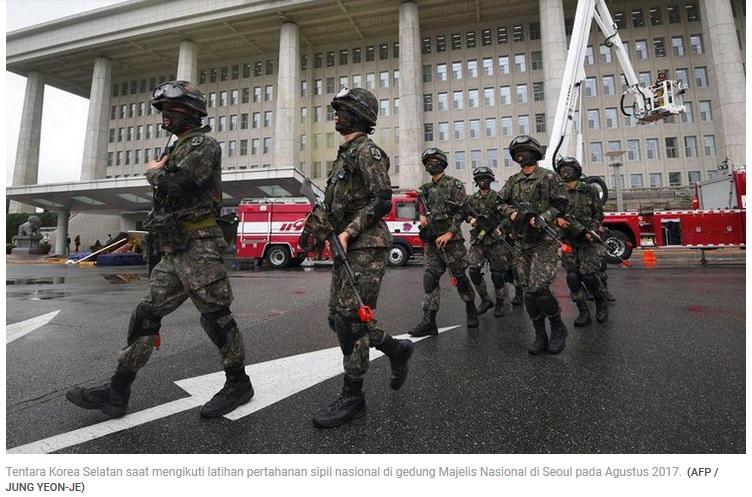 Media Korut Desak Korsel Hentikan Agenda Latihan Militer