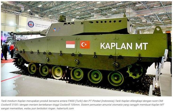 Pindad Tetap Gaet Turki Garap Proyek Medium Tank