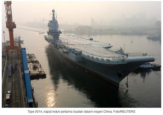 China Akan Bangun 4 Kapal Induk Nuklir Baru Untuk Saingi AS