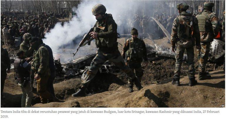 Pakistan Klaim Telah Jatuhkan 2 Jet Tempur India Di Kashmir