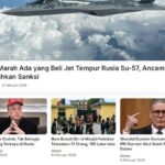 Amerika Serikat: Pertimbangkan Sanksi atas Akuisisi Jet Tempur Su-57 Rusia oleh Aljazair